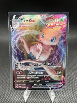 Pokemon TCG Mew VMAX 114/264 Swsh08: Fusion Strike Holo Ultra Rare - Image 1