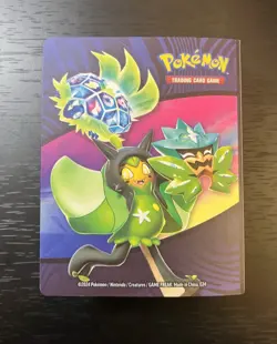 Pokemon - 2024 Fall Collectors Chest Mini Portfolio Binder Opened Used - Image 2