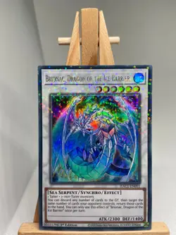 Brionac, Dragon Of The Ice Barrier - Duel Terminal Ultra Rare HAC1-EN051 YuGiOh - Image 1