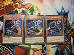 Yugioh! 3x Inspector Boarder Playset - RA01-EN010 1st Edition Secret Rare - EN - Image 1
