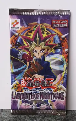 Yu-Gi-Oh LABYRINTHOF of NIGHZMARE Booster Englisch - Neu - OVP - Image 1