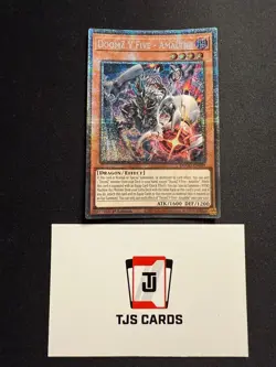 DoomZ V Five - Amalthe - Starlight Rare 1st Edition DOOD-EN009 - YuGiOh - Image 1