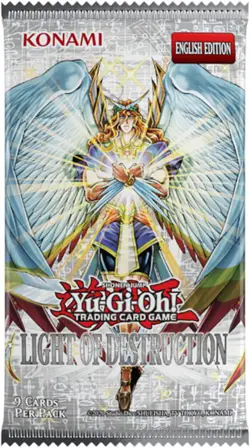 Yu-Gi-Oh! TCG Light Of Destruction Booster Pack - Image 1