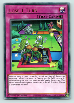 Lose 1 Turn - MAGO-EN160 - Rare - 1st Edition - Yugioh - Image 1