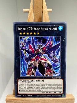 Number C73: Abyss Supra Splash - 1st Edition DLCS-EN043 - NM - YuGiOh - Image 1