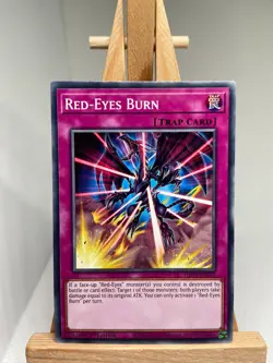 Red-Eyes Burn - 1st Edition DLCS-EN072 - NM - YuGiOh - Image 1