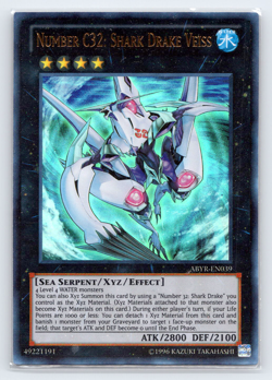 Number C32: Shark Drake Veiss - ABYR-EN039 - Ultra Rare - Yugioh - Image 1