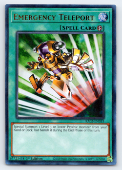 Emergency Teleport - RA02-EN053 - Ultra Rare - 1st Edition - Yugioh - Image 1