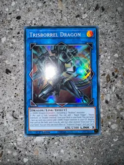 Yugioh TCG Trisborrel Dragon BPRO-EN048 Super Rare 1st Edition NM-M - Image 3