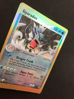 Gyarados 32/97 EX Dragon set 2003 Pokemon reverse holo rare card MP - Image 4