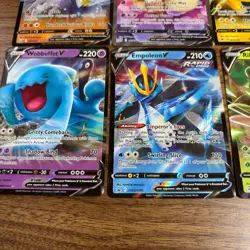 Pokemon Card Lot of 10 V Cards Pikachu Umbreon Dialga Zacian Ultra Rare Holo - Image 4