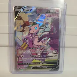 Mew V (Alternate Full Art) 251/264 Swsh08: Fusion Strike Holo NM pokemon Card - Image 1