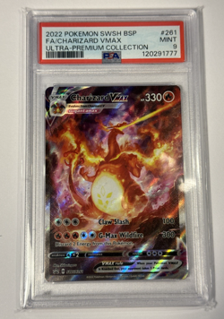 Charizard VMAX SWSH261 SWSH: Sword & Shield Promo Cards Holo PSA 9 - Image 1