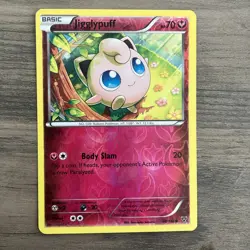Pokemon Card - Jigglypuff XY Base Set 88/146 Common Reverse Holo - Image 1