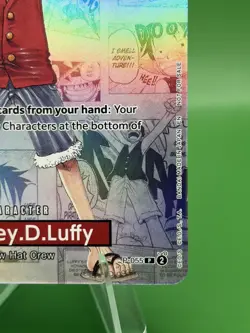 ONE PIECE CARD GAME - COLLEGE BASKETBALL US VOYAGE Monkey.D.Luffy CARD ONHAND - Image 3