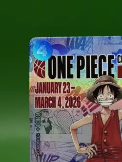 ONE PIECE CARD GAME - COLLEGE BASKETBALL US VOYAGE Monkey.D.Luffy CARD ONHAND - Image 5