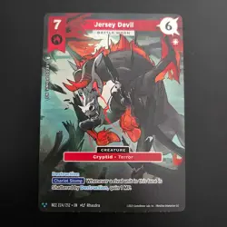 Jersey Devil MZ2 224/212 Alt Art Metazoo TCG 2025 Torrential Tides Card - Image 1
