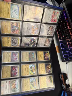 Mostly Full Set of Pokemon TCG Trading Cards: SV Surging Sparks Binder - Image 3