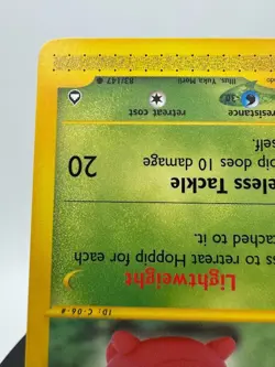 Hoppip 83/147 Aquapolis Pokemon Card Yuka Morii - Image 5