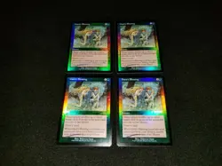 MTG 1x Arena Promo green rare LP FOIL Gaea's Blessing - ships w/ tracking - Image 1