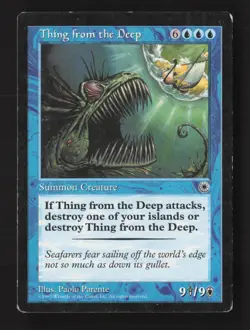 Thing from the Deep Portal MAGIC THE GATHERING MTG - Image 2