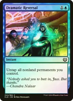 Magic the Gathering MtG Kaladesh Common Foil Dramatic Reversal #44 - Image 1