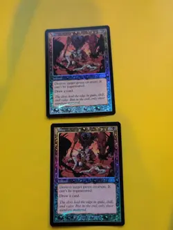 Slay x2 Instant MTG 2 Card. Planeshift. OLD VINTAGE FOIL - Image 1