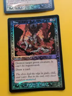 Slay x2 Instant MTG 2 Card. Planeshift. OLD VINTAGE FOIL - Image 2