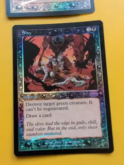Slay x2 Instant MTG 2 Card. Planeshift. OLD VINTAGE FOIL - Image 3