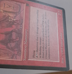 Crimson Manticore LP Legends MTG Magic the Gathering - Image 4