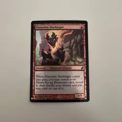 FOIL FLAMEKIN HARBINGER MYSTERY BOOSTER MAGIC GATHERING MTG NM / UNPLAYED - Image 1