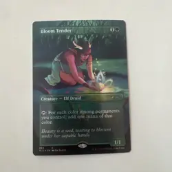 MTG Magic the Gathering Bloom Tender FOIL Secret Lair Drop NM - Image 1