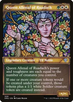 Queen Allenal of Ruadach CASUAL Budget Beginner Friendly Commander Deck - Image 1