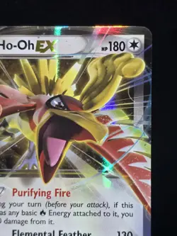 Pokemon X Y Breakpoint Ho - Oh EX 92/122 Ultra Rare Holo Lightly Played - Image 3