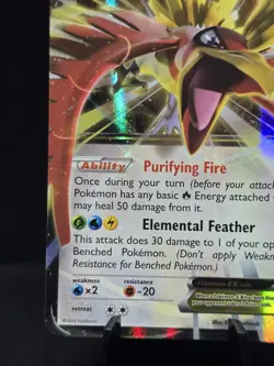 Pokemon X Y Breakpoint Ho - Oh EX 92/122 Ultra Rare Holo Lightly Played - Image 5