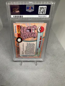 2000 Pokemon Topps Chrome Grimer Spectra #88 PSA 8 - Image 4