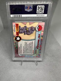 2000 TOPPS CHROME MACHOKE POKEMON T.V.-SPECTRA PSA 8 - Image 4
