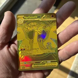 Mega Charizard x EX 130/094 Me02: Phantasmal Flames Holo NM Pokemon Card - Image 1