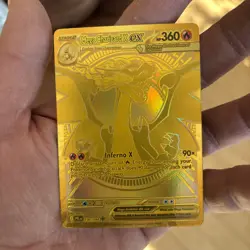 Mega Charizard x EX 130/094 Me02: Phantasmal Flames Holo NM Pokemon Card - Image 4