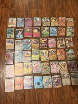 Pokemon Card Bundle Of 48 Cards - Image 1