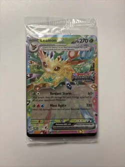 Leafeon ex 006/131 Prismatic Evolutions SEALED Promo | Pokemon TCG Surprise Box - Image 1