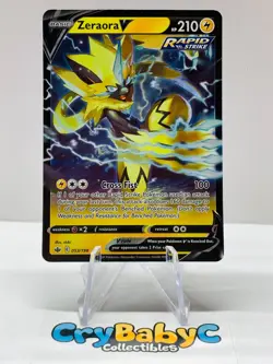 Pokemon Zeraora V 053/198 Chilling Reign Sword & Shield ULTRA RARE - Image 1