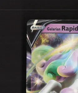 Galarian Rapidash V SWSH111 Sword & Shield Black Star Promo Holo Pokemon Card NM - Image 3