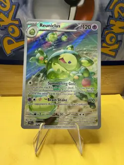 Pokemon TCG Reuniclus Scarlet & Violet Temporal Forces 171/162 IR NM Condition - Image 1