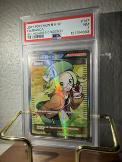 Pokemon Bianca Full Art Trainer PSA 7 – Boundaries Crossed 147/149 - Image 2