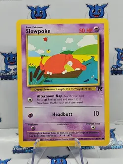 Pokemon Slowpoke - 67/82 - Team Rocket MP - Image 1