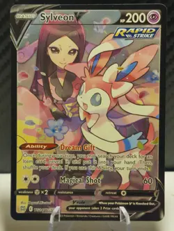 Pokemon Sylveon V Brilliant Stars TCG TG14/TG30 Mint Condition - Image 1