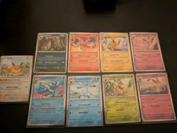 Eeveelution Bundle (x9 Cards) - Prismatic Evolutions - Holo - Pokemon TCG - Image 1