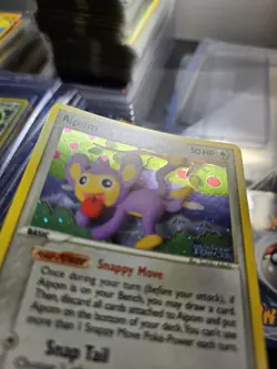 Pokemon EX Unseen Forces Aipom Stamped Reverse Holo 34/115 NEAR MINT - Image 3
