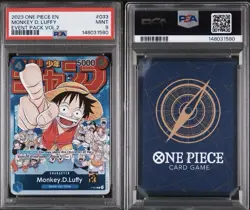 2023 One Piece EN Monkey D. Luffy Event Pack Vol.2 #033 Mint PSA 9 - Image 3
